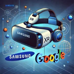DALLE 2024-07-17 043747 - An illustration of Samsung and Google jointly developing an XR headset showcasing the forefront of market trends and technological innovation The im - innovaTopia