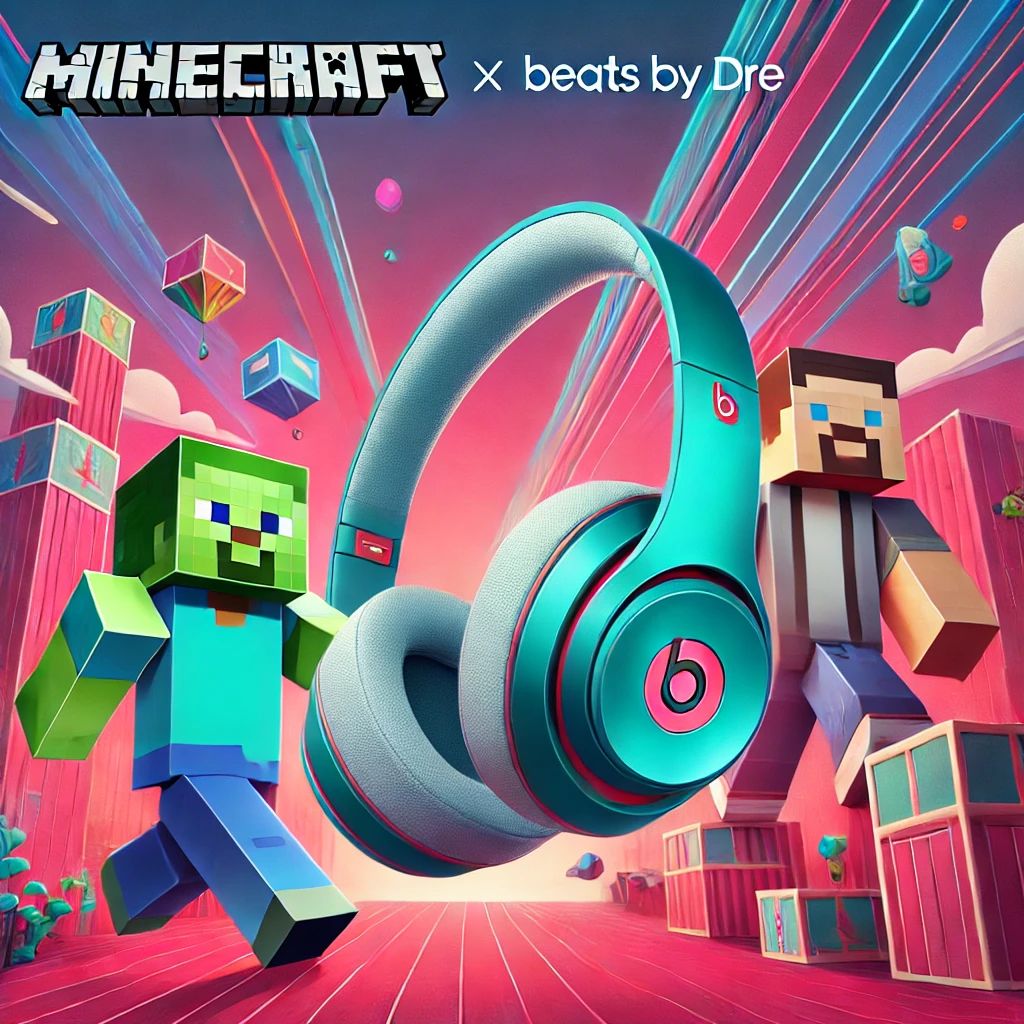 MinecraftとBeats by Dreがコラボ、特別版ヘッドフォン発売へ