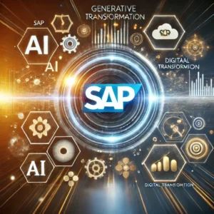 DALLE 2024-07-17 215019 - Generative AI transforming SAP business and accelerating customer outcomes The image shows SAPs logo with futuristic AI elements and digital transfo - innovaTopia