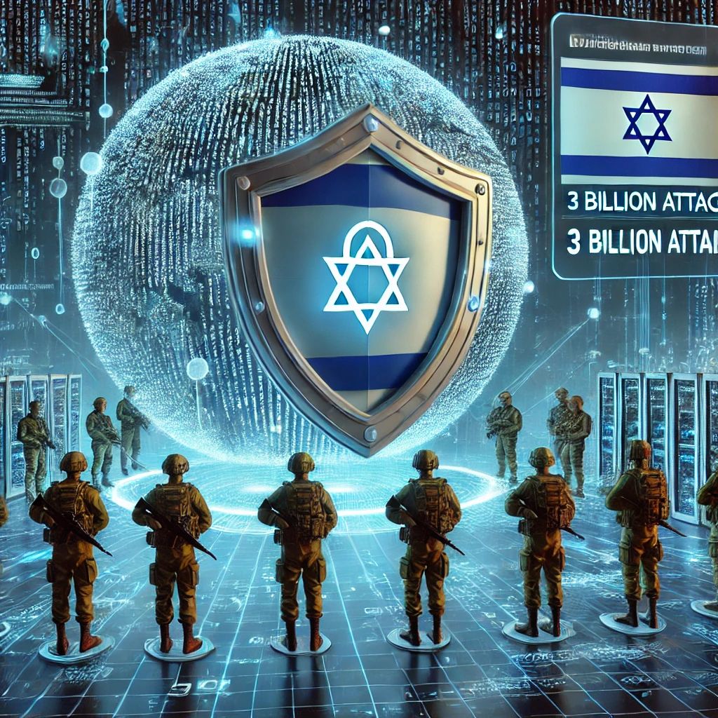 イスラエル国防軍、30億回のサイバー攻撃を見事阻止！