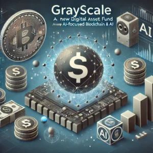 DALLE 2024-07-18 002517 - Grayscale establishes a new AI-focused digital asset fund investing in the convergence of blockchain and AI The image should depict a futuristic fin - innovaTopia
