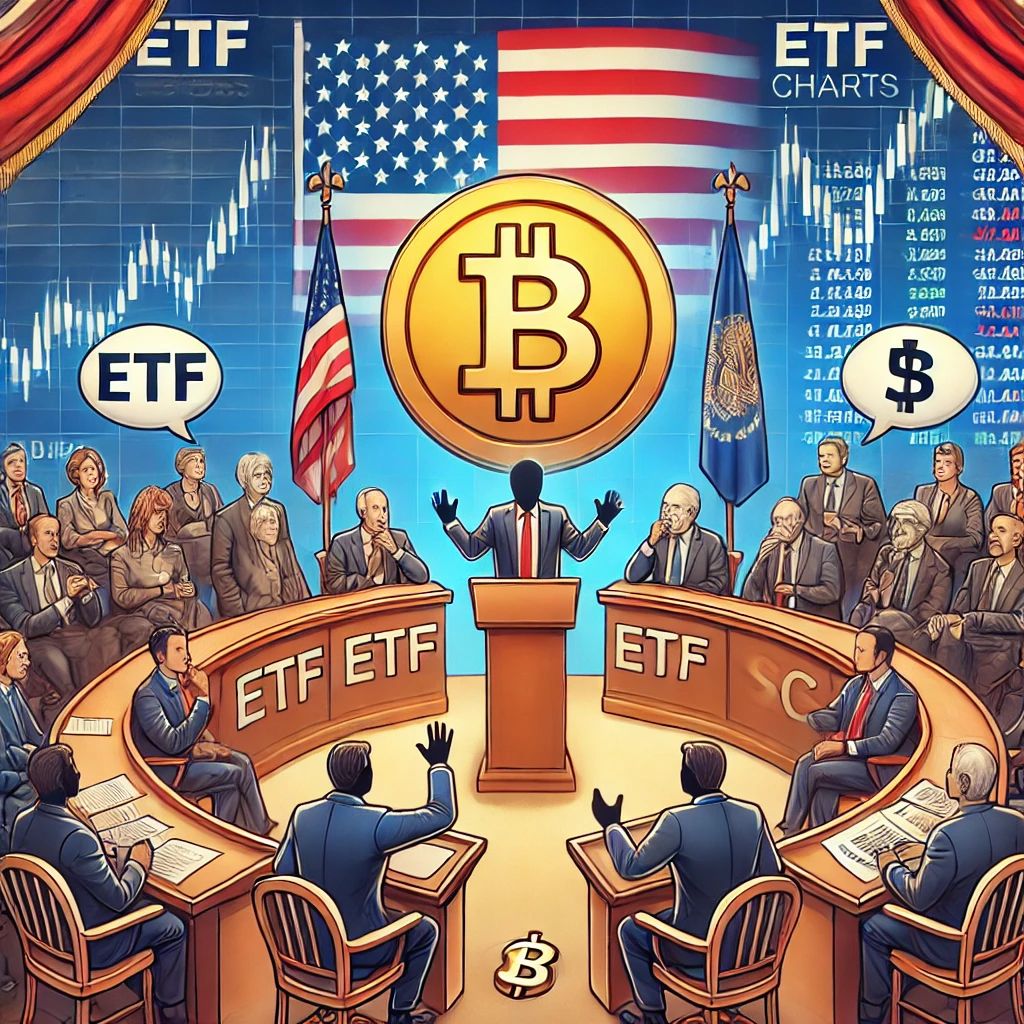 ビットコイン停滞期、ETFと政治が次の動向を左右