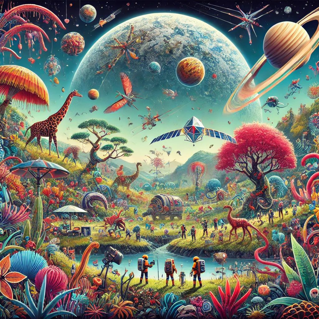 “No Man’s Sky、生物多様性と探検が拡大する「Worlds Part I」アップデートを展開”
