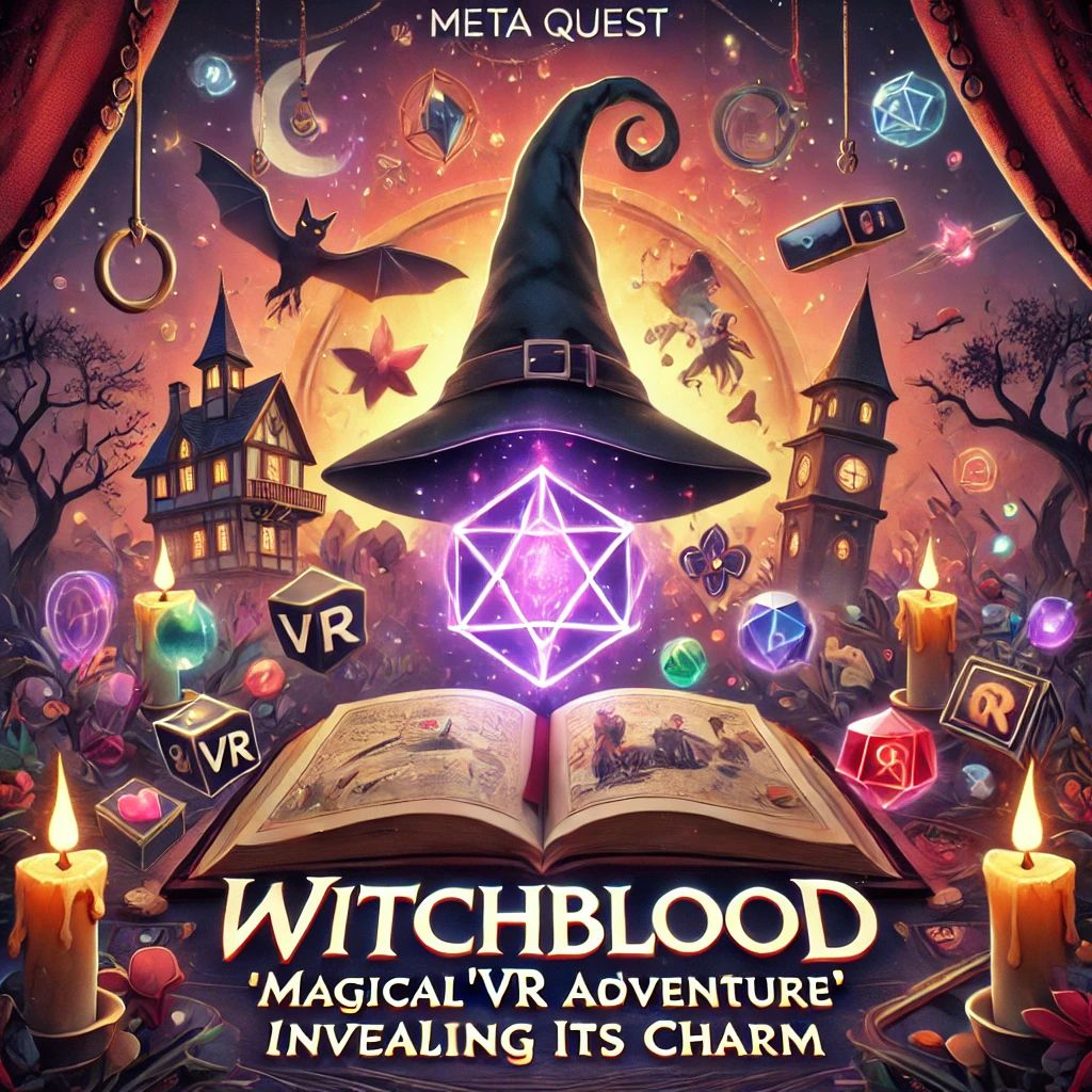 魔法溢れるVR冒険「Witchblood」、Meta Questで魅力解放！
