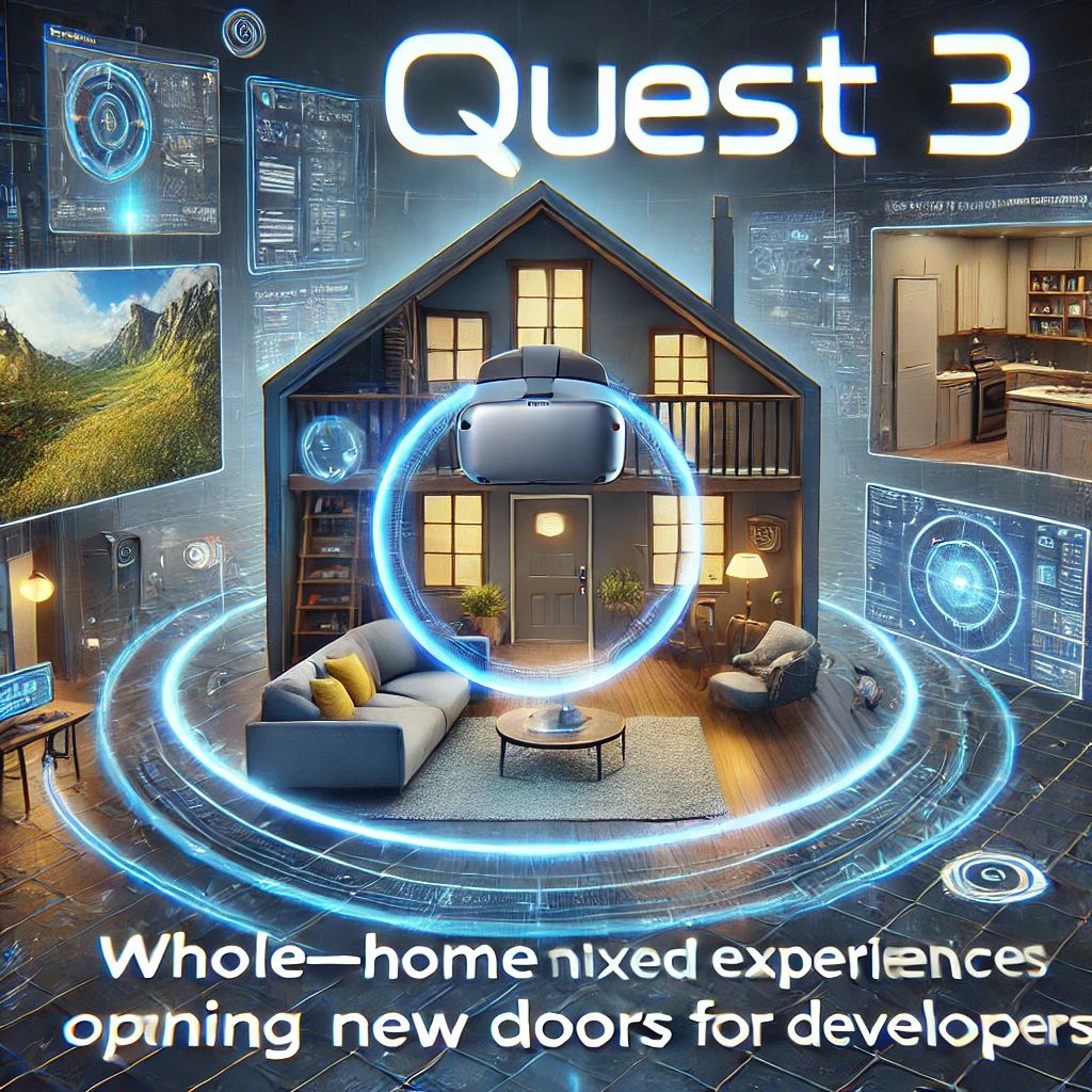 Quest 3が家全体での混合現実体験を可能に、開発者への新たな扉が開く