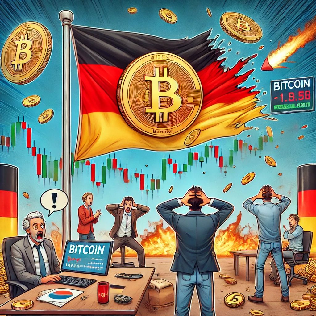 ドイツのビットコイン売却、市場混乱を招く―専門家が市場介入を指摘