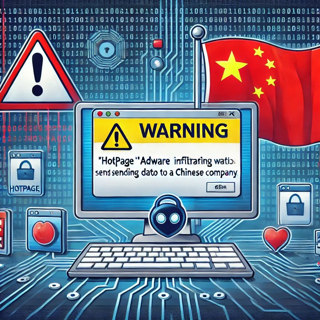 “警告：「HotPage」アドウェアがWindowsシステムを侵害、中国企業へ情報送信”