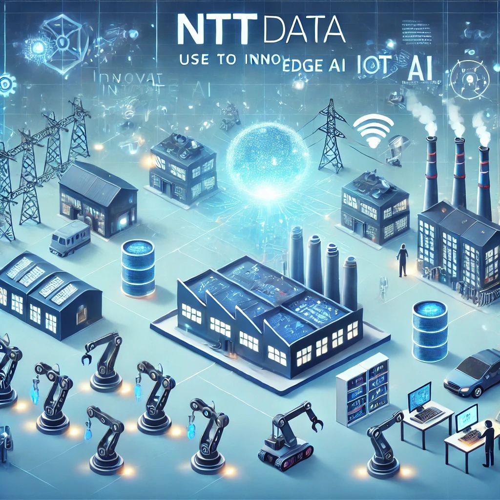 エッジAIで未来を切り拓くNTT Data、IoTと製造業に革新をもたらす
