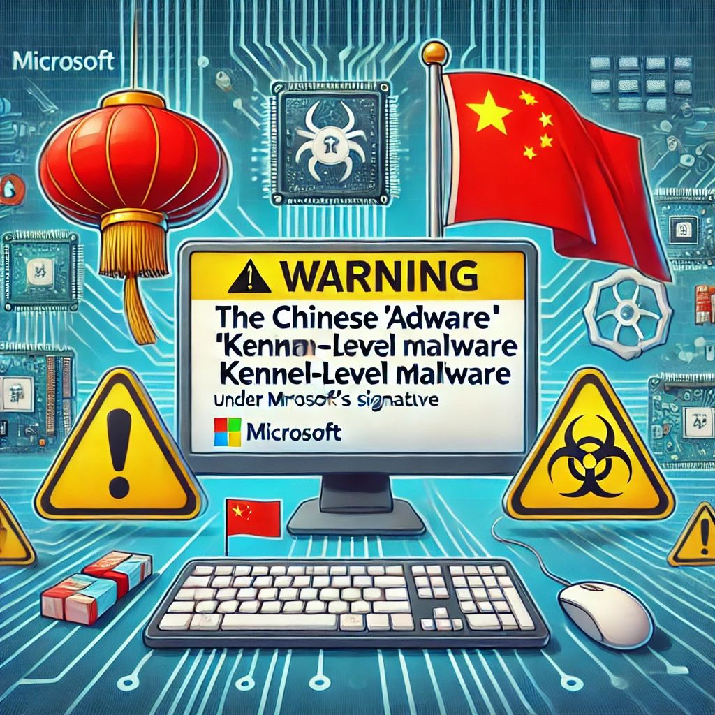 中国製アドウェア「HotPage」、Microsoft署名の下でカーネルレベルマルウェアに