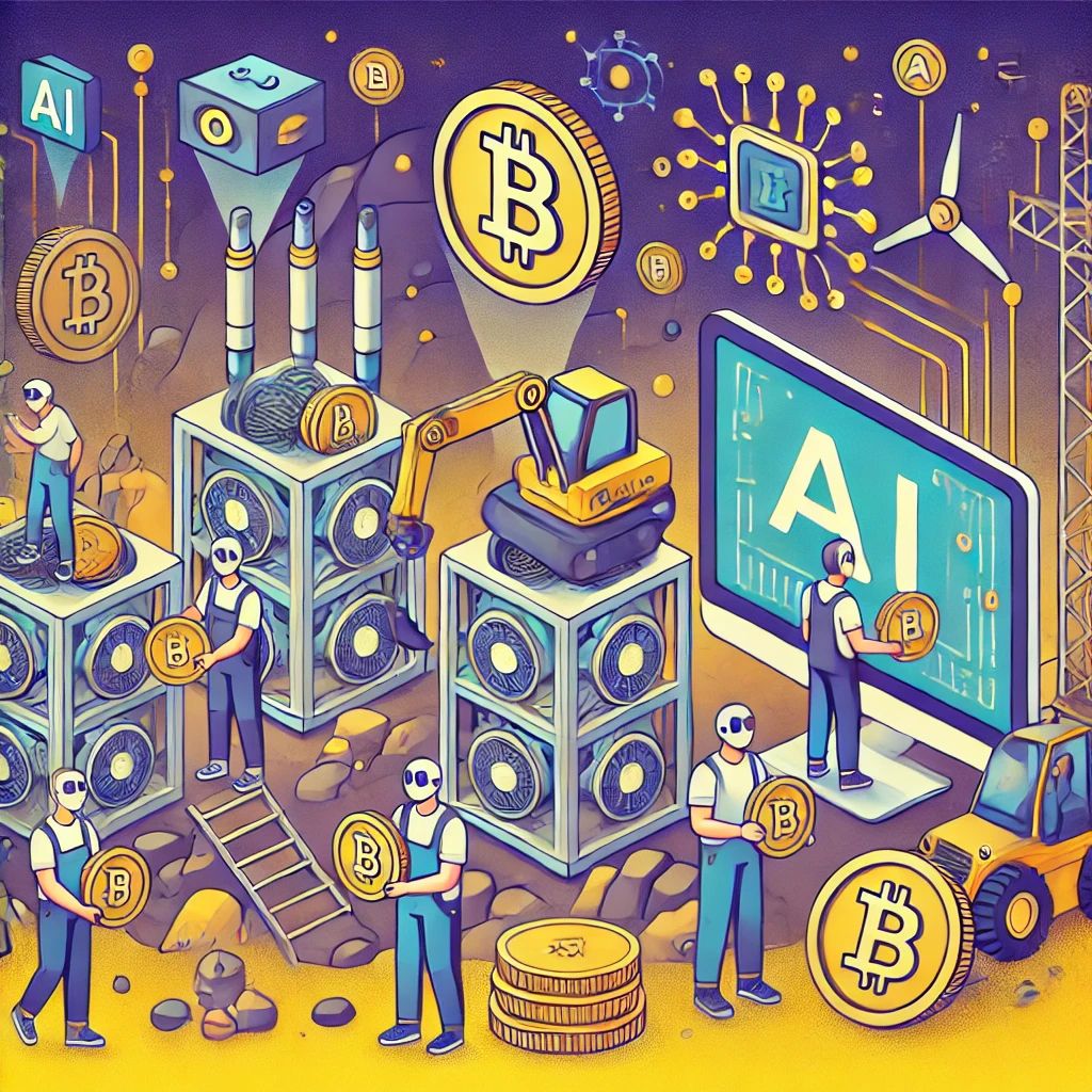 ビットコインマイナー、AIと新暗号通貨への適応で収益源多様化を図る