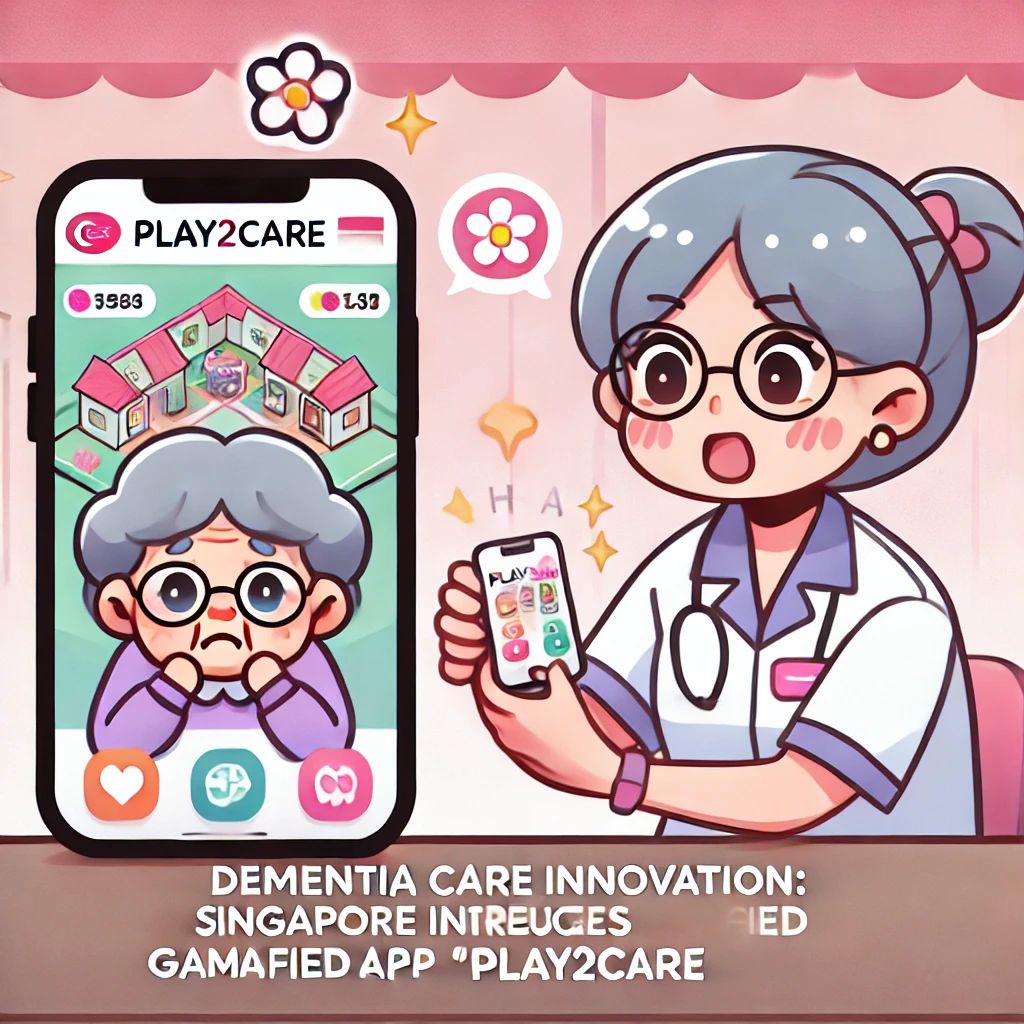 認知症ケア革新：シンガポール発、ゲーム化アプリ「Play2Care」登場