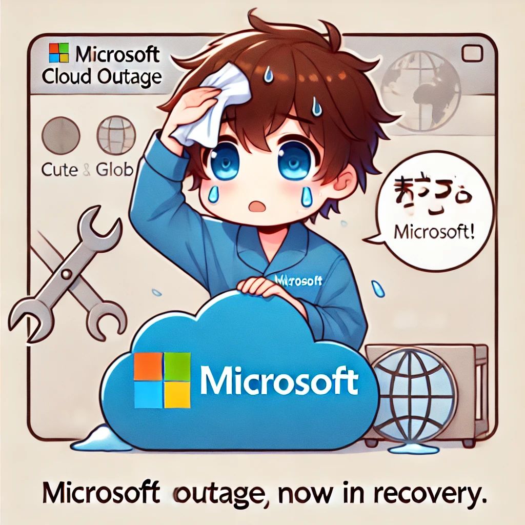 マイクロソフトのクラウド障害、全世界的な影響から復旧へ