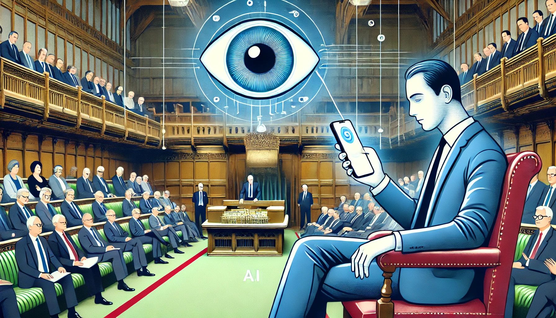 AIが政治家のスマホ使用を監視、プライバシーと技術の境界線を問う
