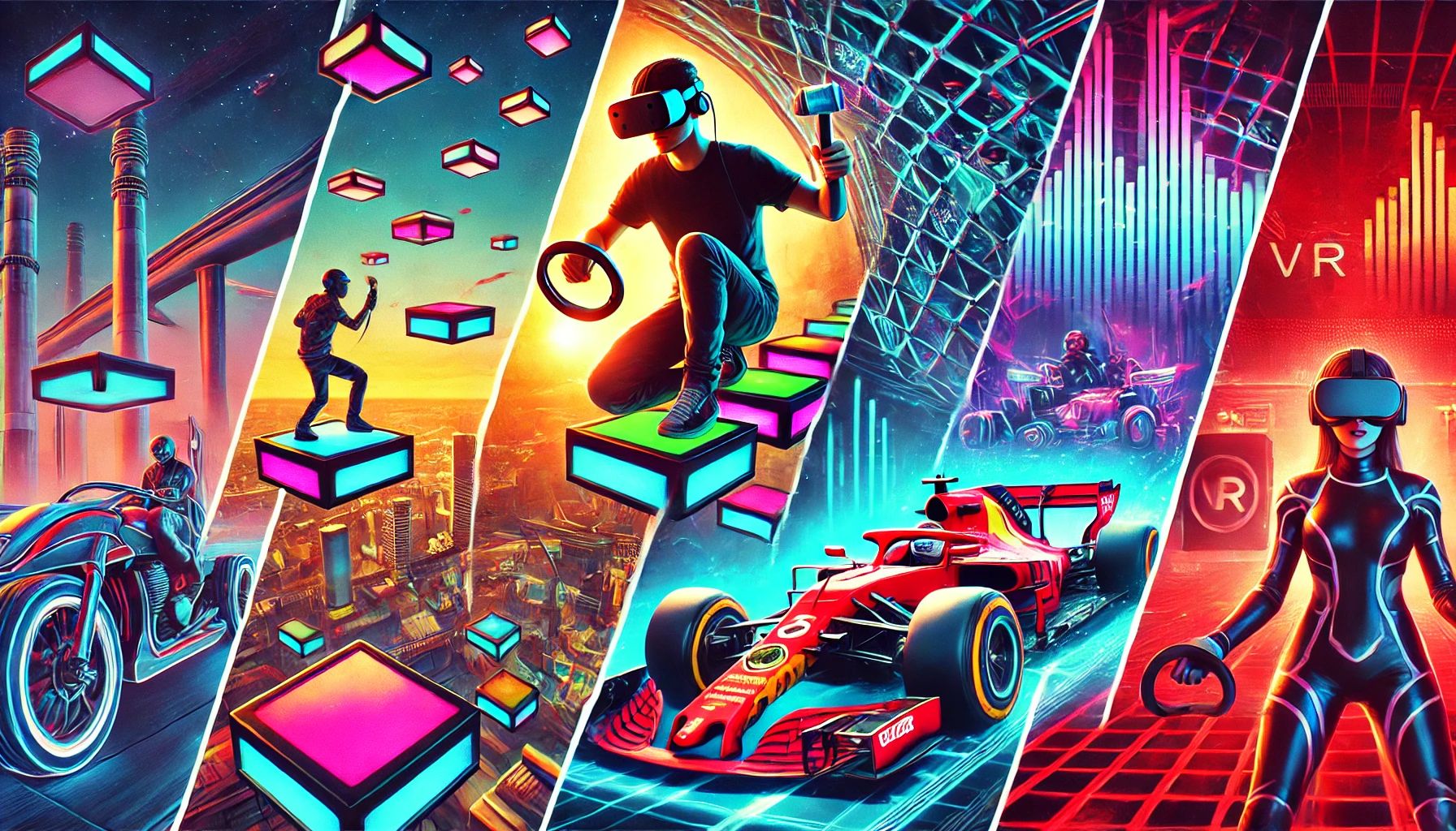 Sky Climb、F1 24、Drums Rock：2024年VRゲーム最新情報！没入感溢れる新作続々登場
