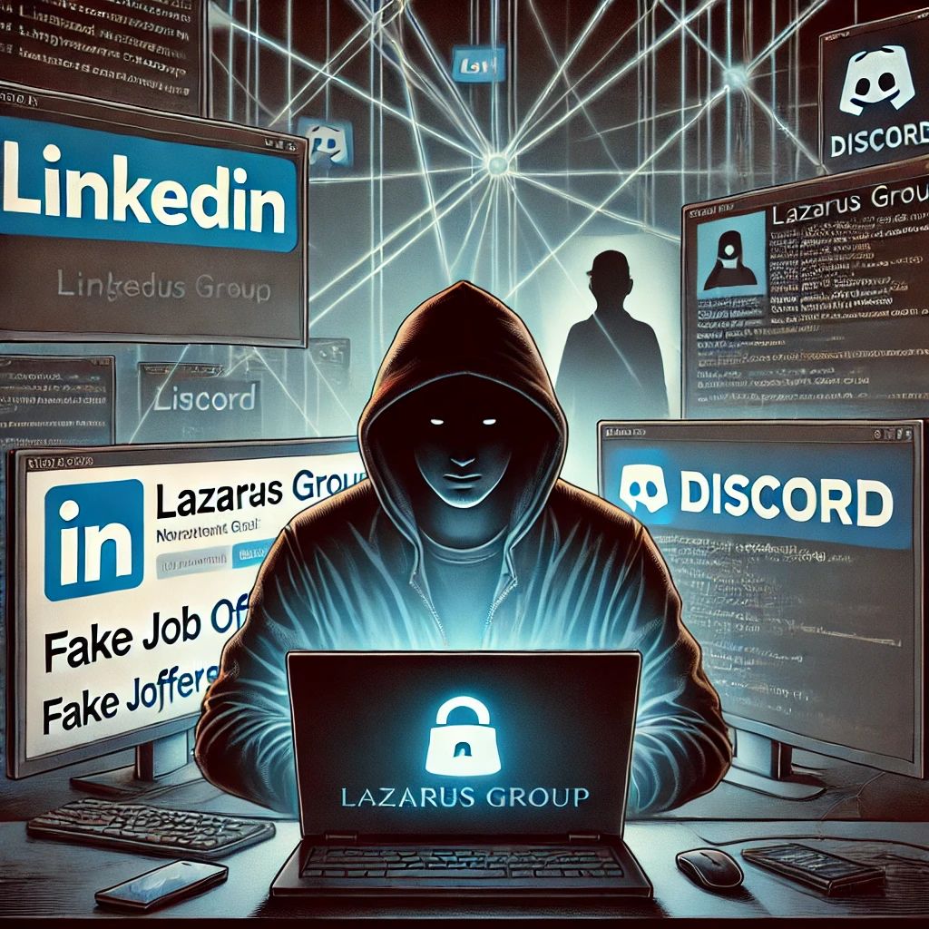 北朝鮮ハッカー集団Lazarus、開発者狙いの新手スパイウェア攻撃 – LinkedIn・Discordを悪用