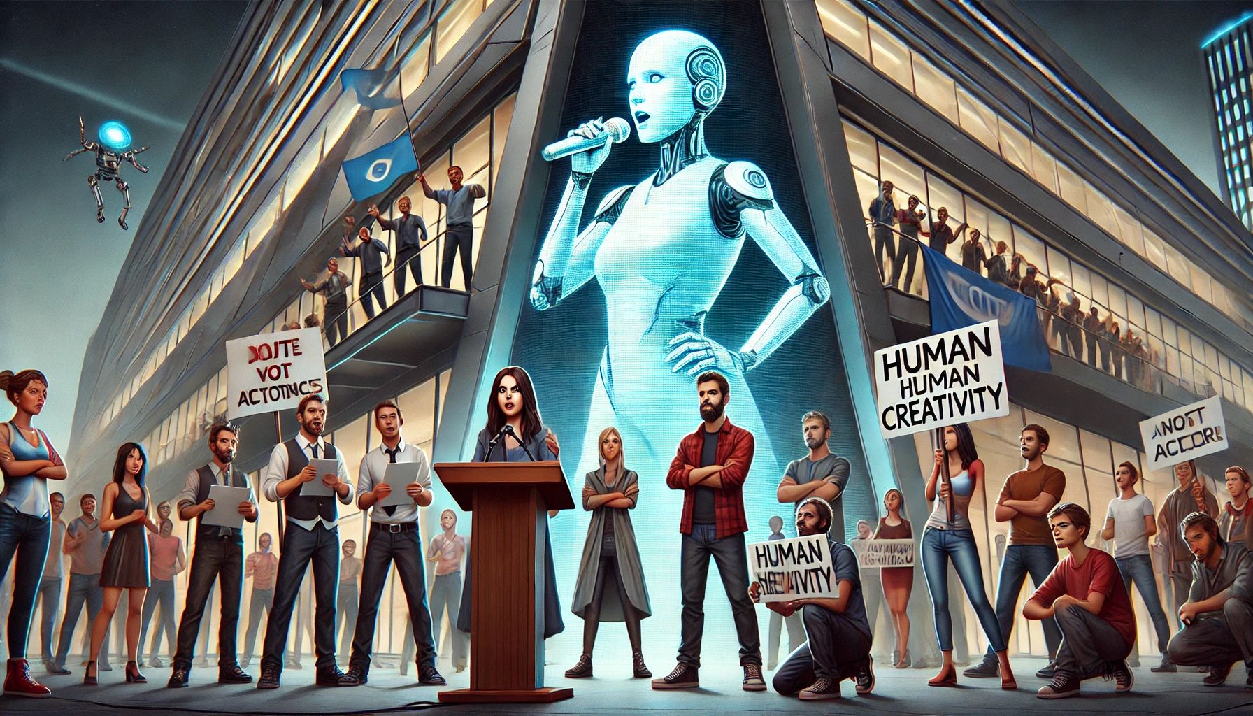 SAG-AFTRA vs AI：ハリウッド声優たちのゲーム業界への抗議から見える、テクノロジーと創造性の未来