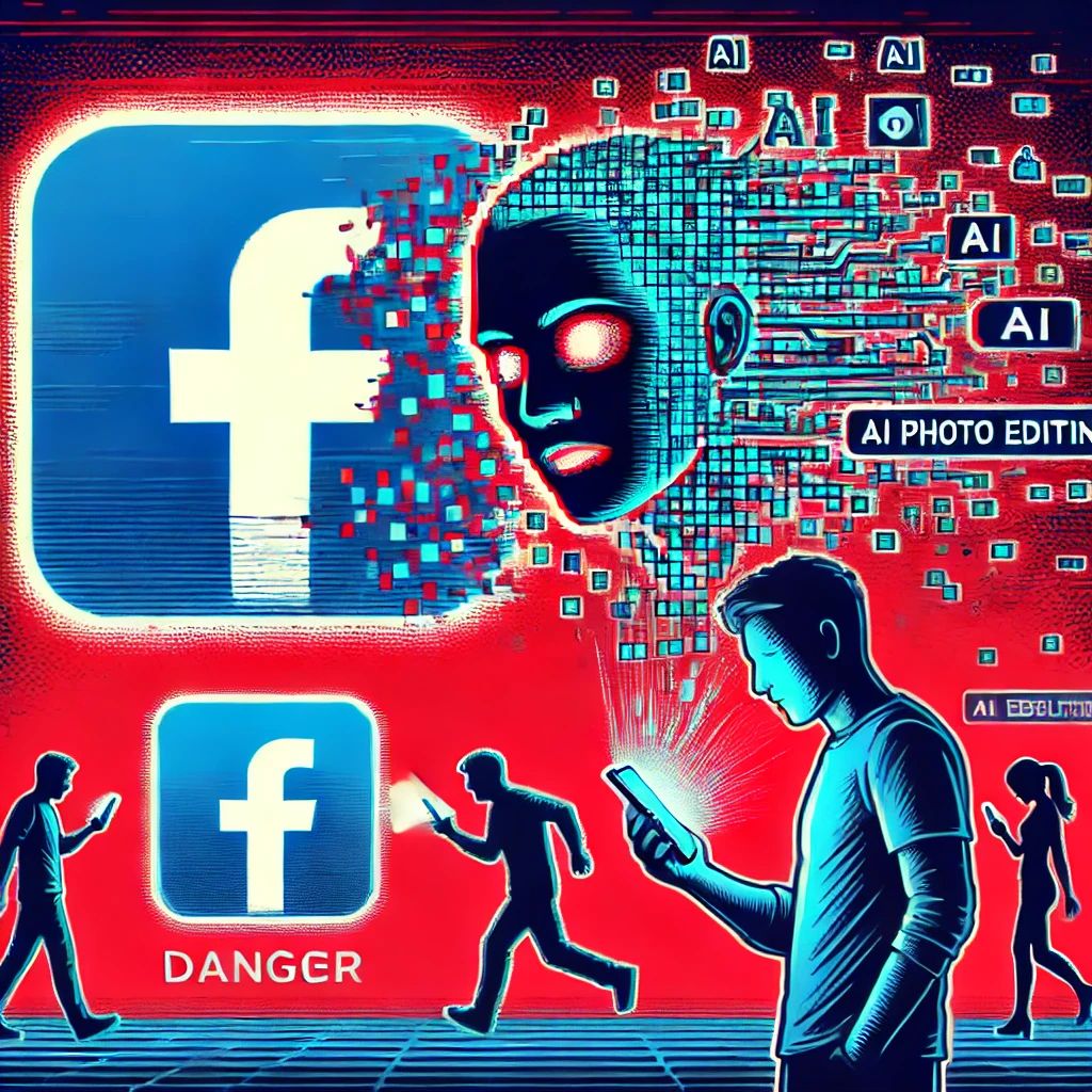 Facebook乗っ取り新手口：偽AI写真編集アプリで悪質マルウェア拡散