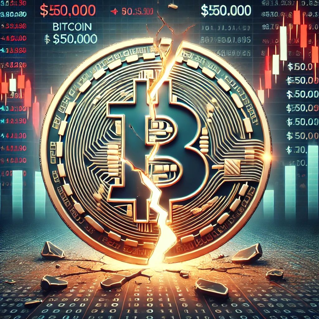 ビットコイン5万ドル割れ：半減期前の利益確定とマクロ経済不安が引き金に
