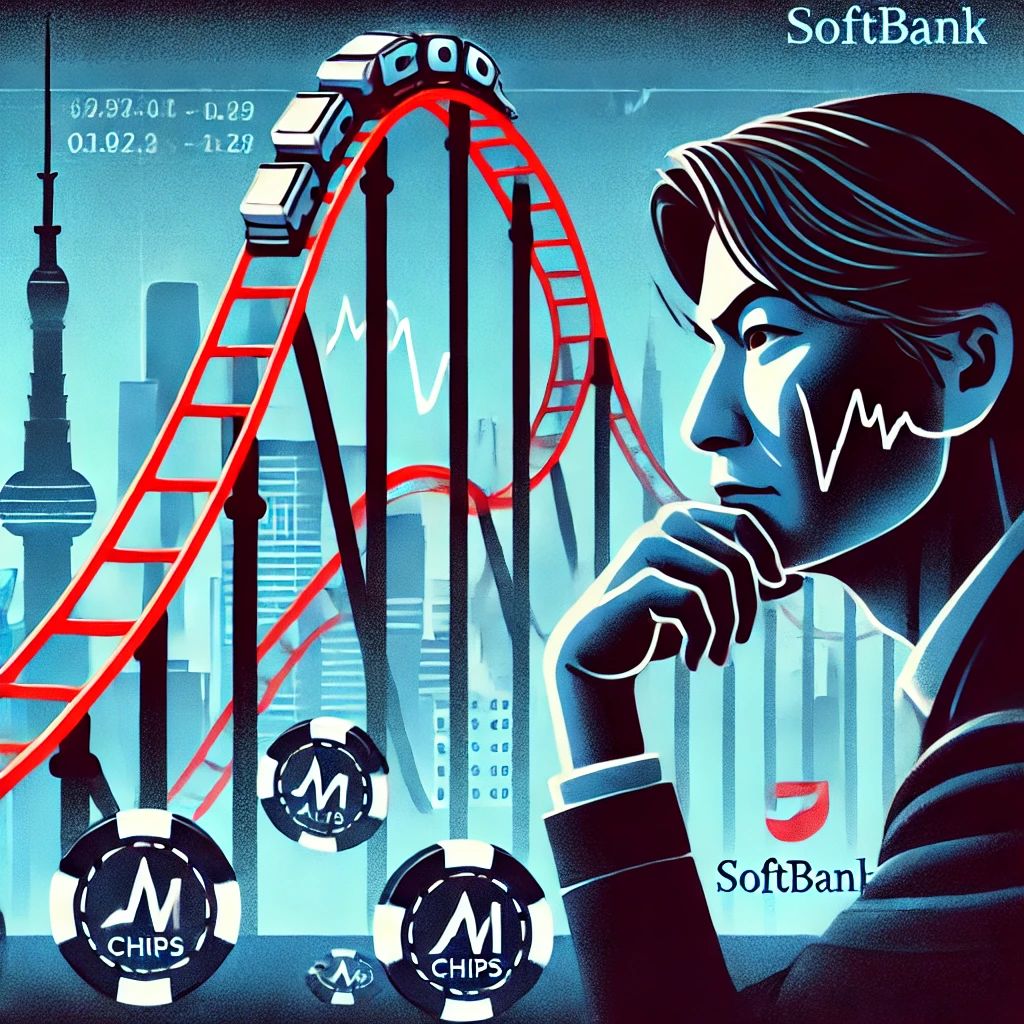ソフトバンクG株価19%急落：孫正義氏の資産46億ドル減少、AI投資の未来は？