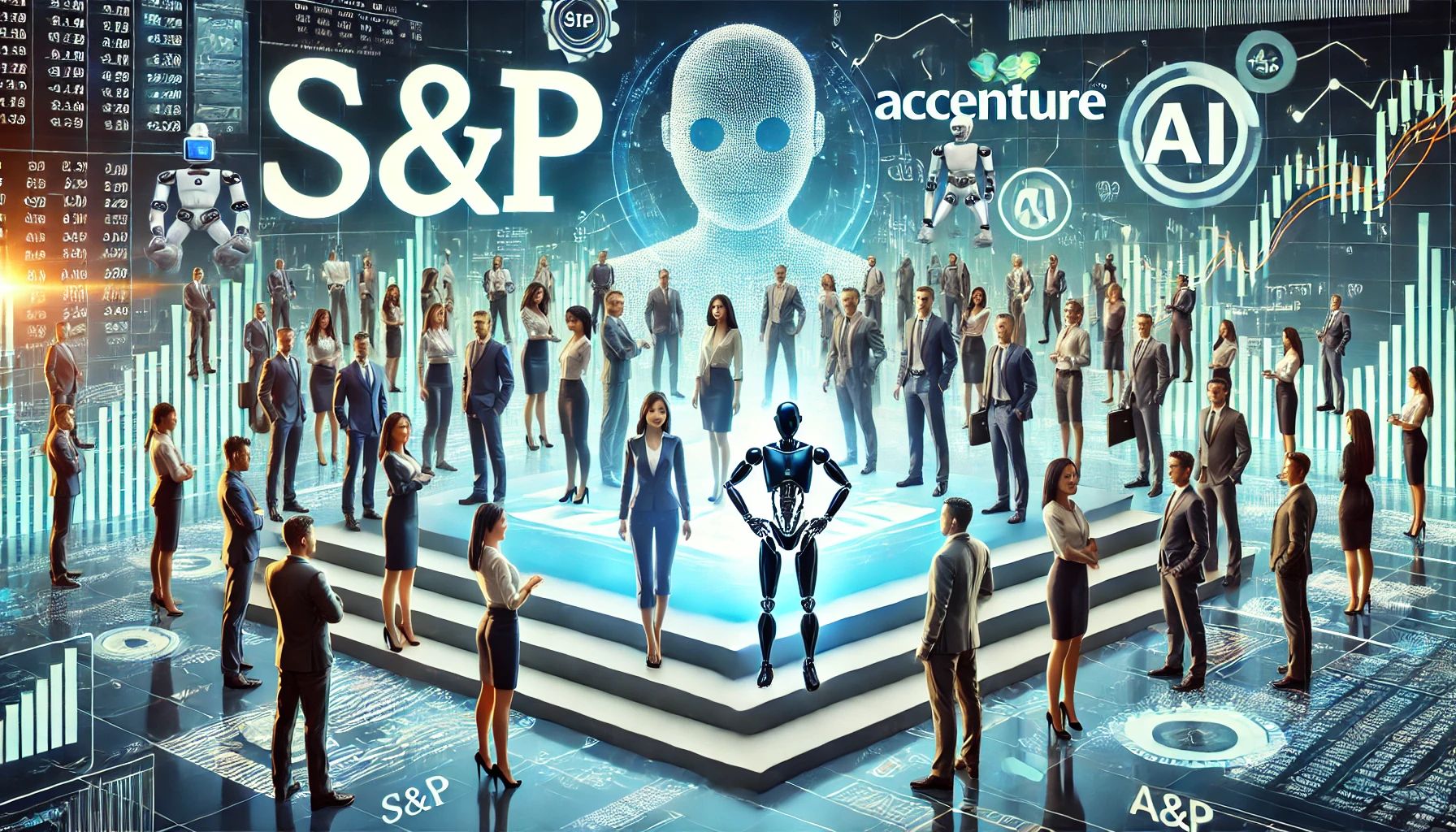 S&Pグローバル×アクセンチュア：35,000人規模のAI教育で金融業界に革命を