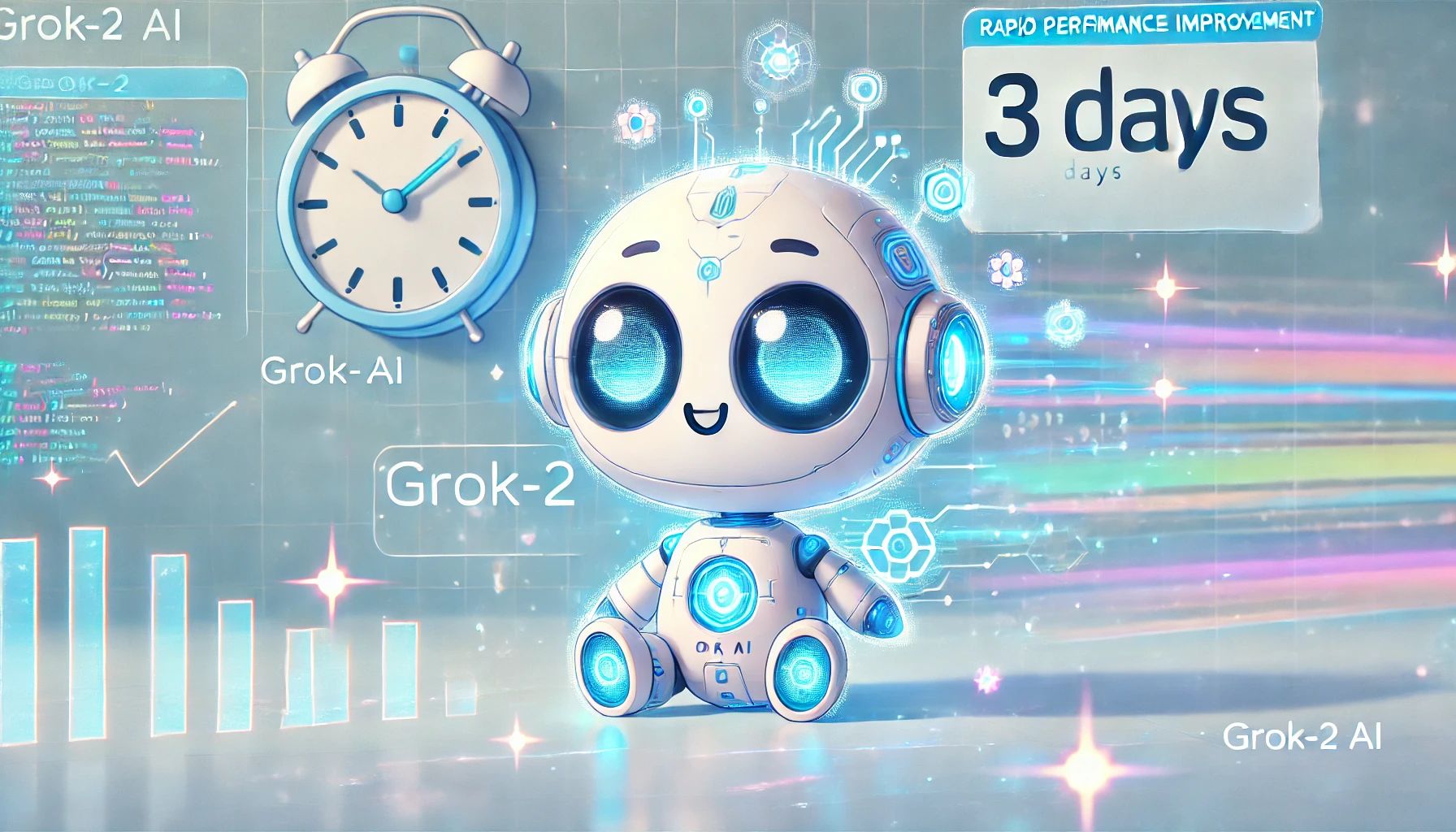 Grok-2、3日間のコード書き直しで性能30%向上 – xAIが次世代AI開発の加速を実証