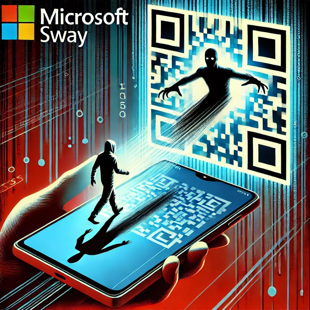 Microsoft Sway悪用のQRコードフィッシング急増！アジア・北米のユーザーに警戒呼びかけ