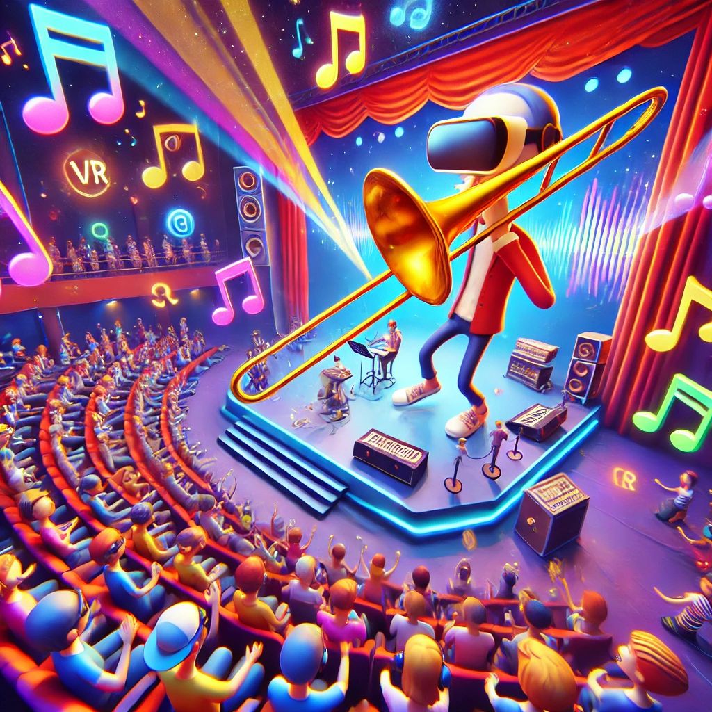 「Trombone Champ: Unflattened」VRで奏でる新次元の音楽体験！観客反応も楽しめる革新的リズムゲーム