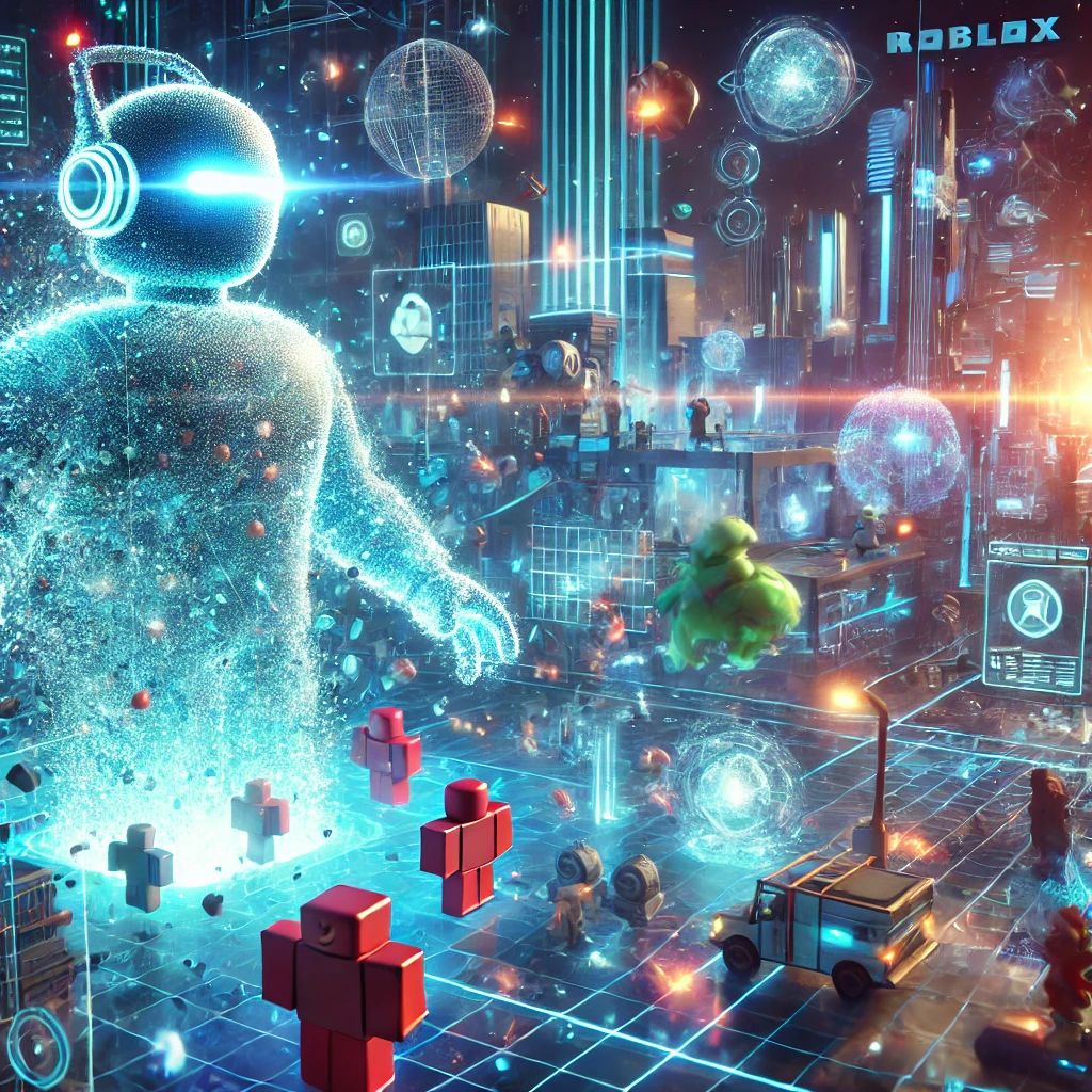Roblox、革新的な生成AI機能を発表 – 3D環境構築が瞬時に可能に