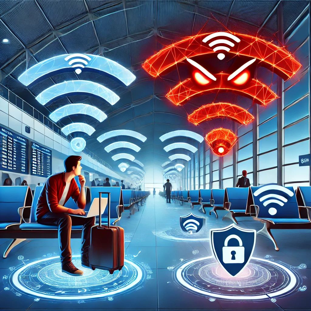 警告：空港Wi-Fiの”イーブルツイン攻撃”に要注意 – セキュリティ対策の重要性