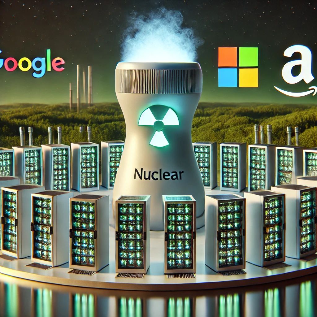 Google、Microsoft、Amazon：データセンター向け原子力発電採用の新時代
