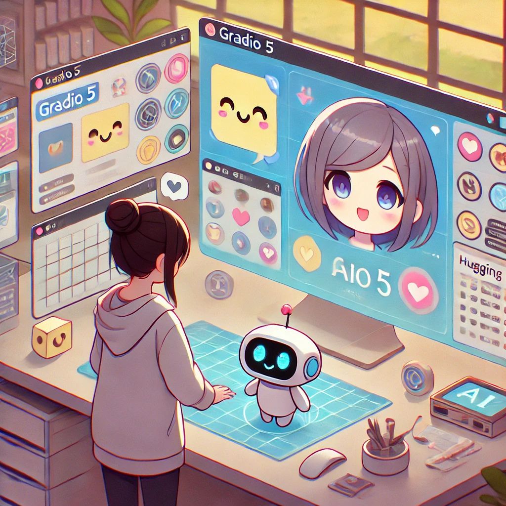 Gradio 5登場：Hugging Faceが革新的AIアプリ開発ツールを公開、開発者の可能性を拡大