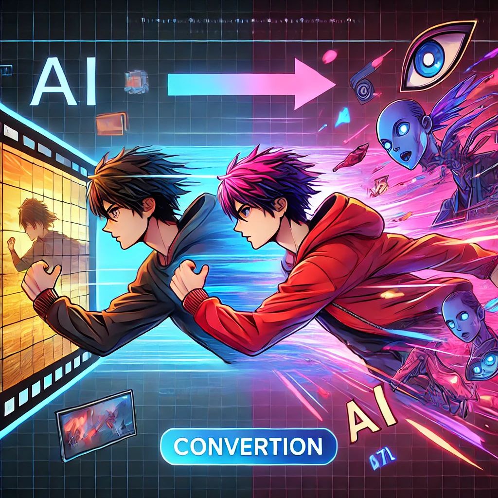 実写動画をアニメ化する次世代AI変換ツールDomo AIを使ってみた