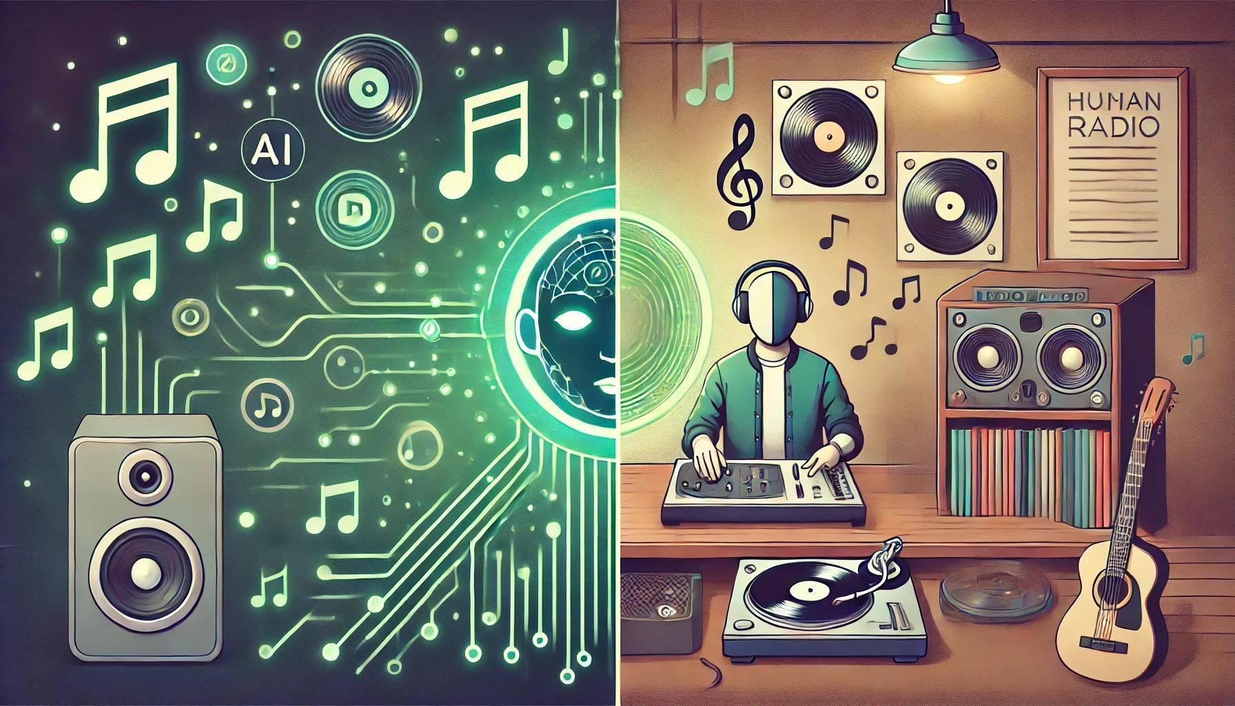 Spotify AI DJ vs. 人間のDJ：音楽キュレーションの未来を探る