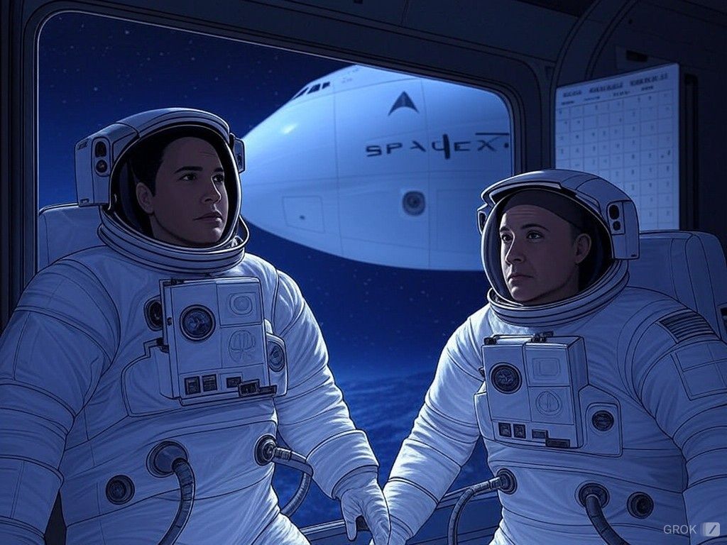 Boeing Starliner初の有人テスト、8日間の予定が9ヶ月に – SpaceXの新型クルードラゴン遅延でさらなる延長へ