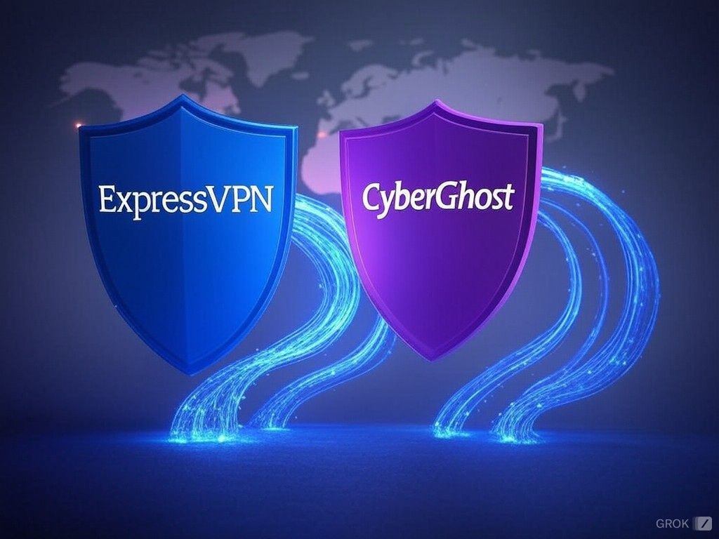 ExpressVPN vs CyberGhost 2024年最新比較：高性能VPNの選び方を徹底解説