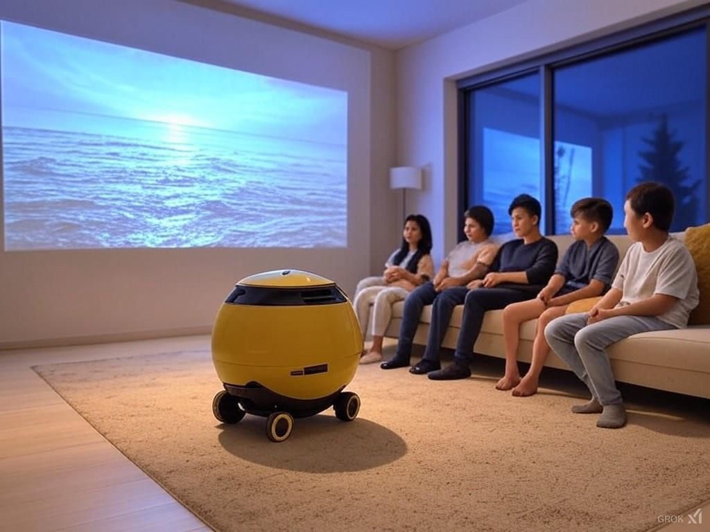 SamsungのAIロボット『Ballie』、2025年前半に発売開始 ─ 投影機能でスマートホームを革新