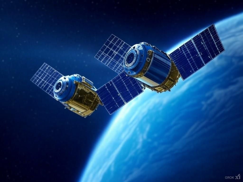 SpaDeX：インドが開発した自律ドッキング衛星、秒速10mmの超精密接近に挑む