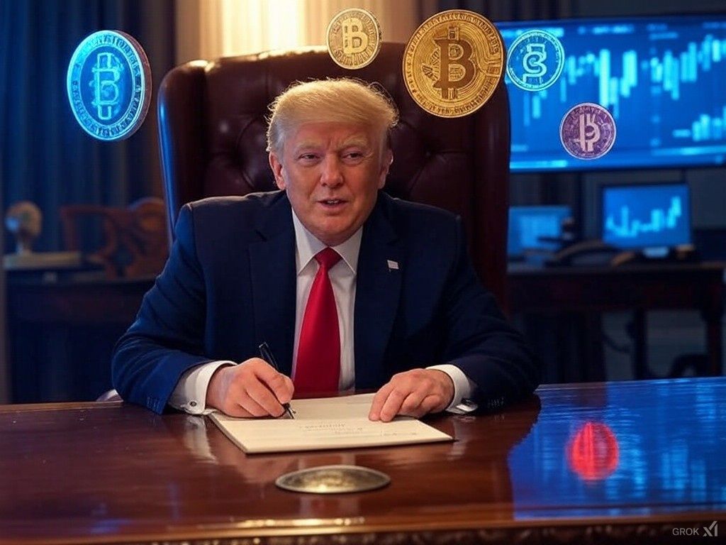 トランプ大統領、新大統領令で暗号資産政策を大転換—ビットコイン最高値更新と市場の反応