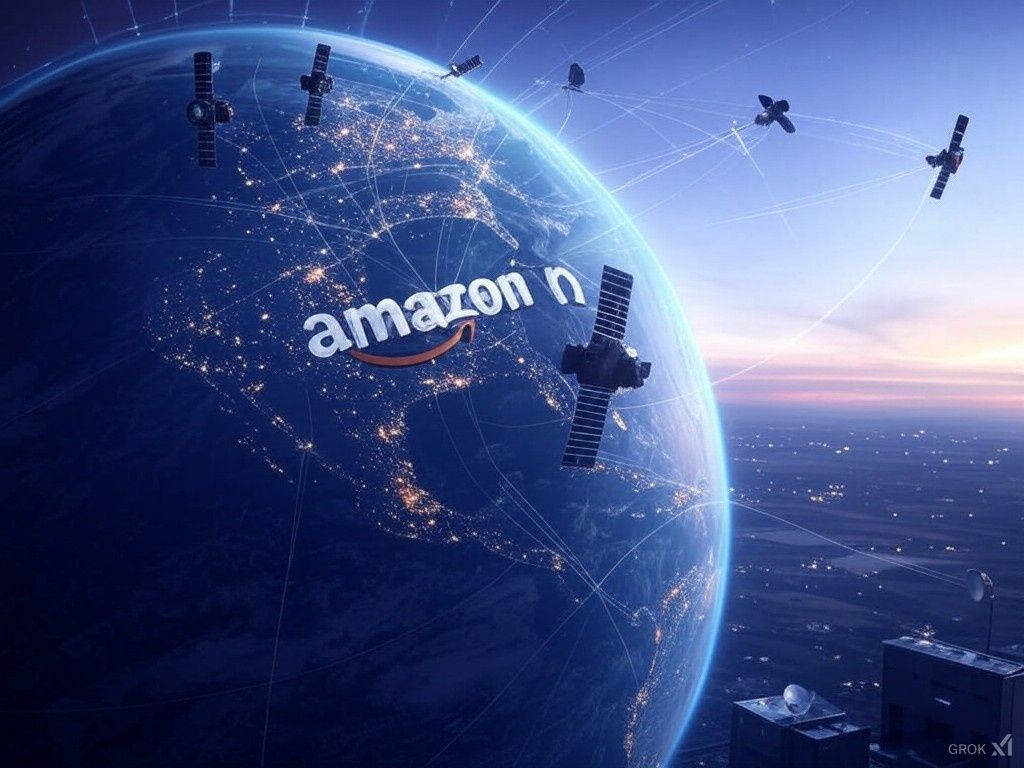 Amazonの衛星インターネット『Project Kuiper』、英国でライセンス取得 ─ Starlinkとの競争激化へ