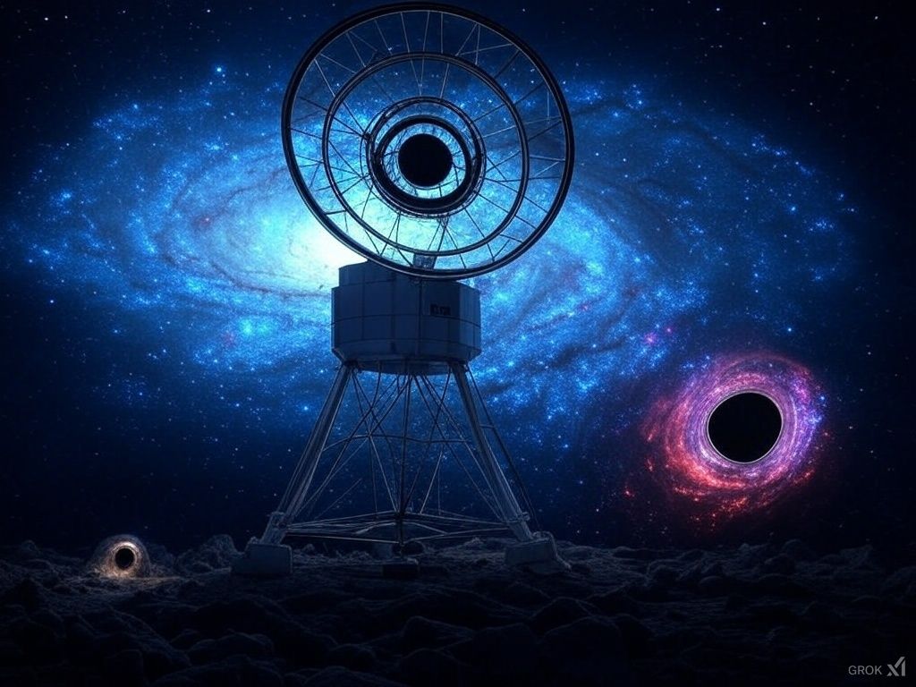 DESI、宇宙最希少の300個のブラックホール発見：銀河進化の謎に迫る