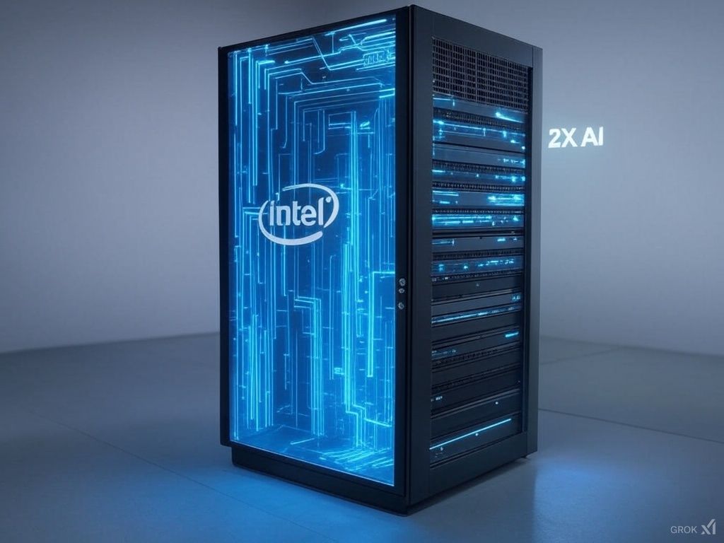 Intel Xeon 6登場：AI処理2倍高速化、データセンターの消費電力68%削減へ