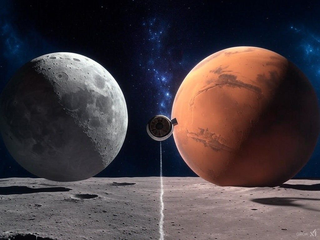 NASA vs SpaceX：月と火星、人類の次なる目的地を巡る攻防