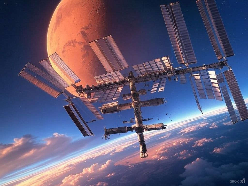 SpaceX イーロン・マスク、ISSの2027年廃棄を提言 ─ 火星探査を優先すべきと主張