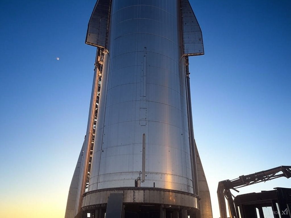 SpaceX スターシップ第8回試験飛行へ｜完全再利用型メガロケットの新たな挑戦、2月28日打ち上げ決定