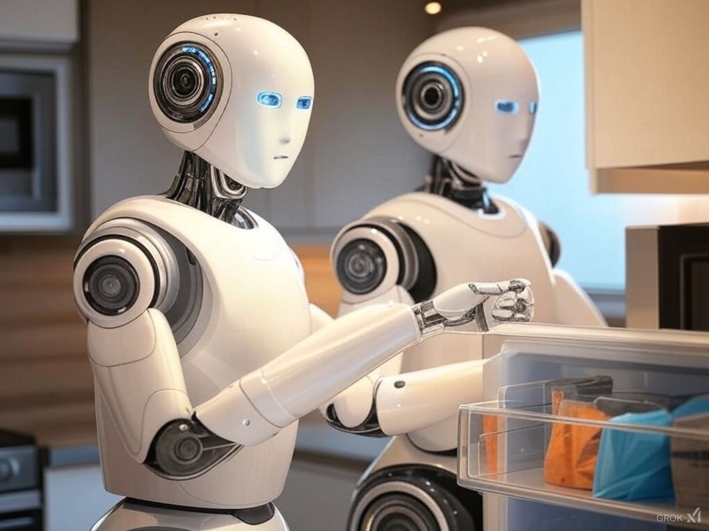 Figure AI新モデル「Helix」発表：2台のロボットが協調して家事をこなす驚きの映像公開