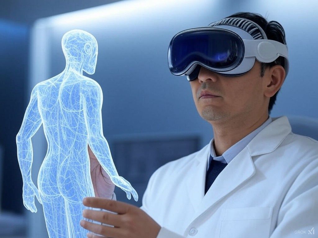 Apple Vision Pro、医療分野で革新の予感 – 手術計画から医学教育まで、期待高まる活用シーン