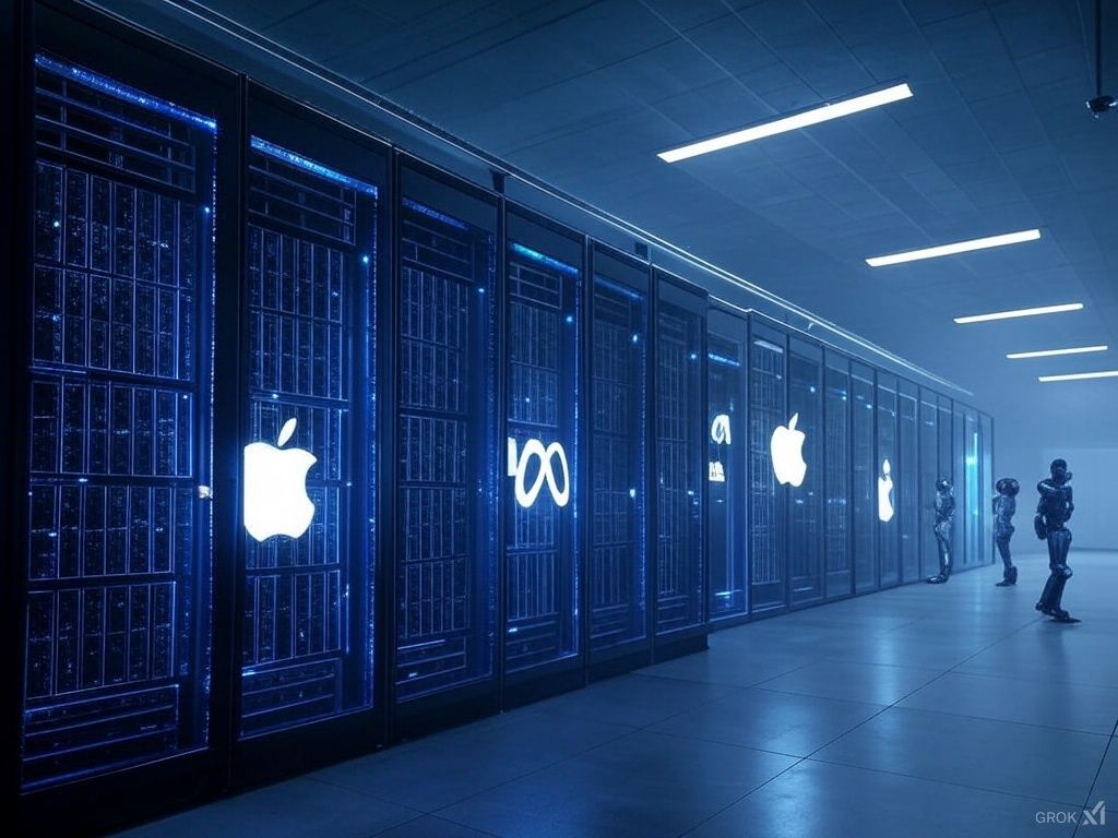 Apple・Meta、AIインフラに巨額投資 – ビックテックたちの次世代AI戦略とは