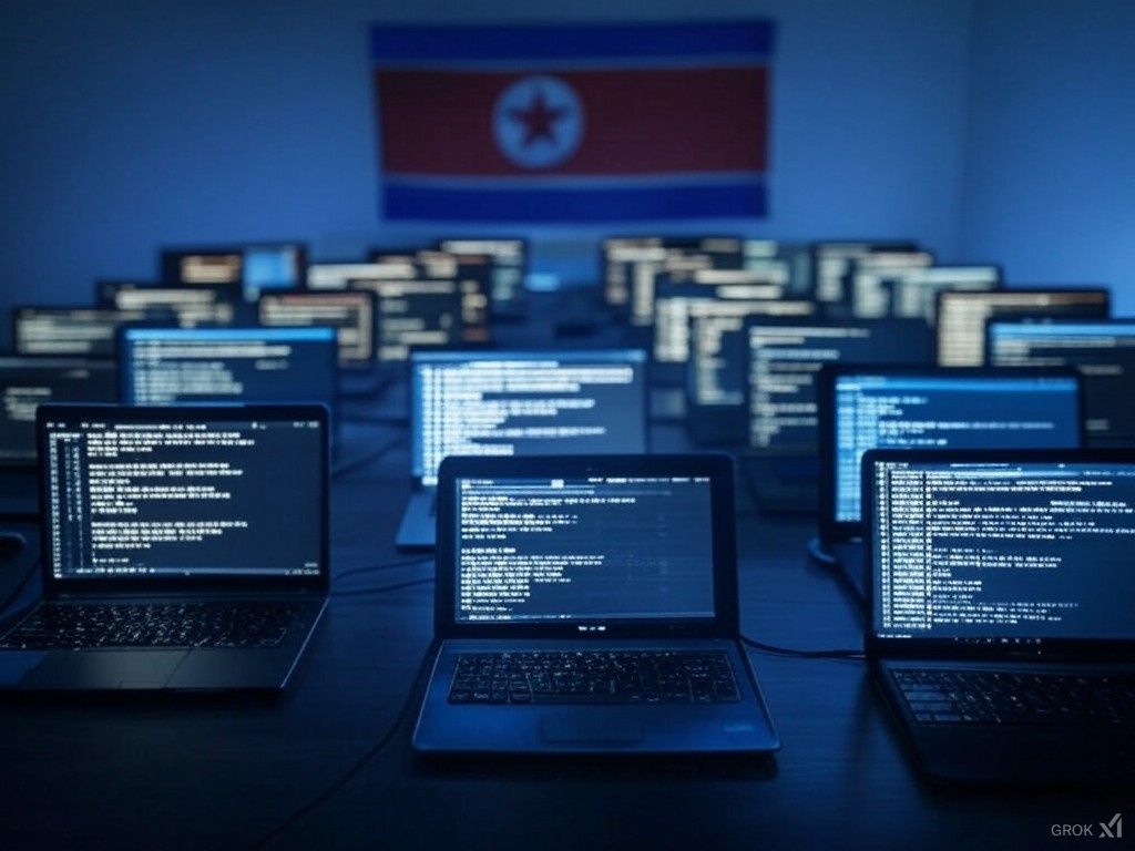 北朝鮮ITワーカー詐欺事件：ラップトップファームで1700万ドル不正送金、AIで面接突破