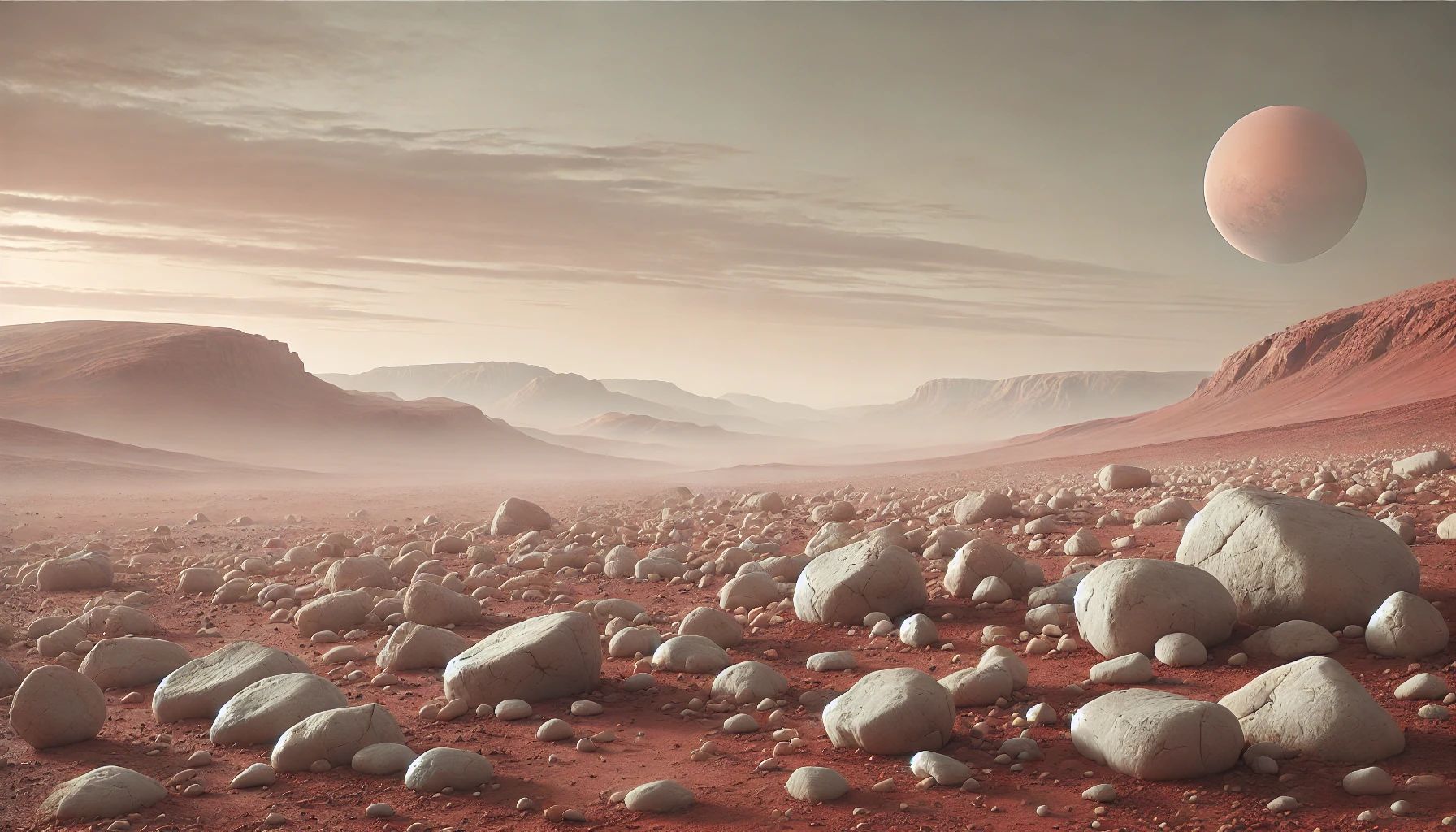 火星で発見された白い小石：過去の温暖湿潤な環境と生命存在可能性への新たな手がかり