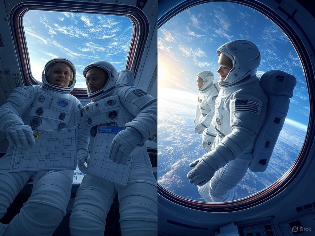 NASA宇宙飛行士、9ヶ月の宇宙滞在から帰還へ – SpaceXドラゴンカプセルで地球に